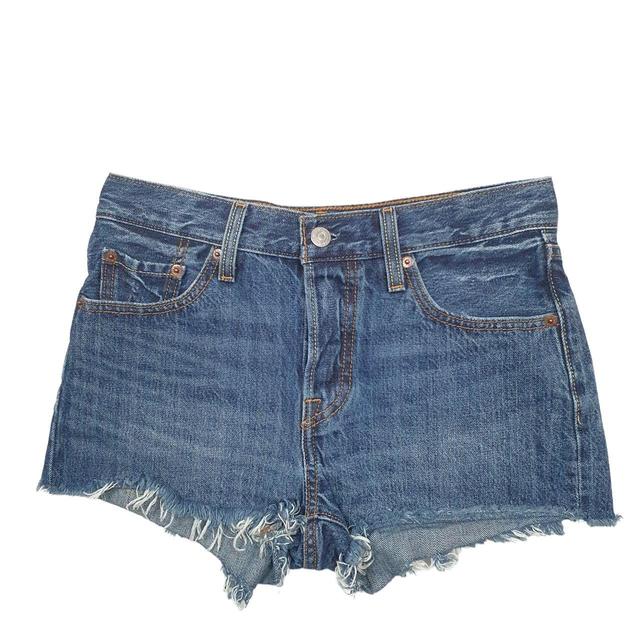 Levi's Women's Shorts - Blue - 29" on Productcaster.