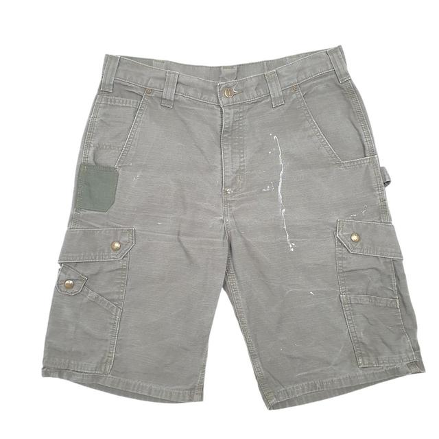 Carhartt Men's Shorts - Khaki - 34" on Productcaster.