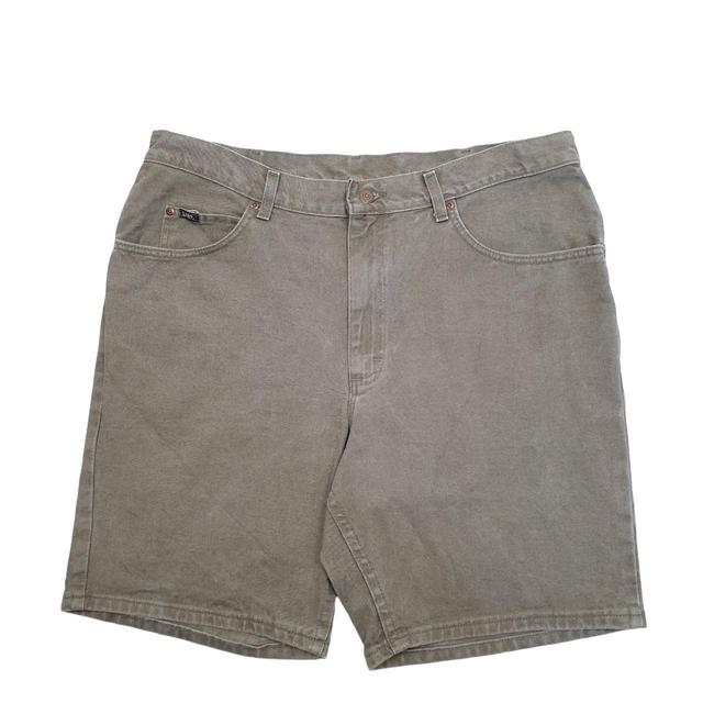 Lee Men's Shorts - Green/Khaki - 38" on Productcaster.