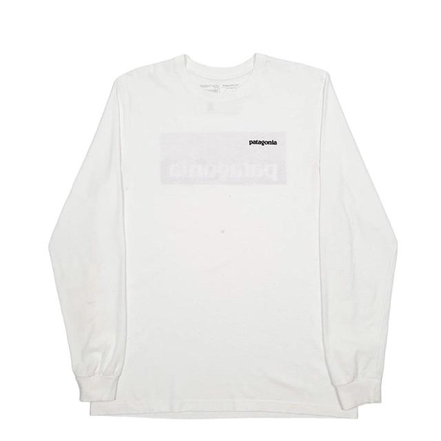 Patagonia Men's T-shirt - White - S on Productcaster.