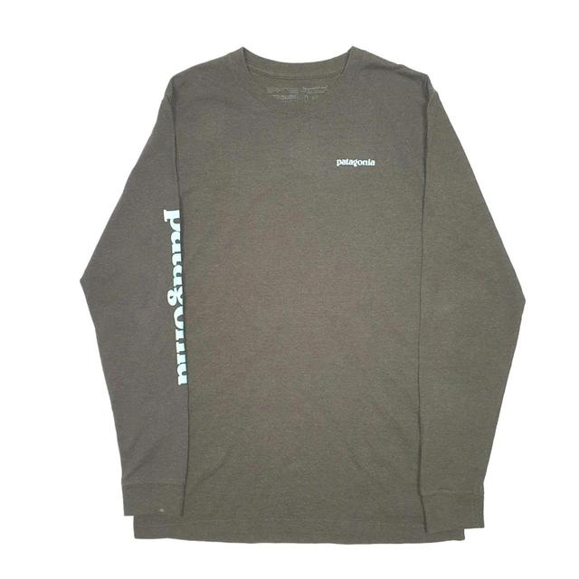 Patagonia Men's T-shirt - Khaki - S on Productcaster.