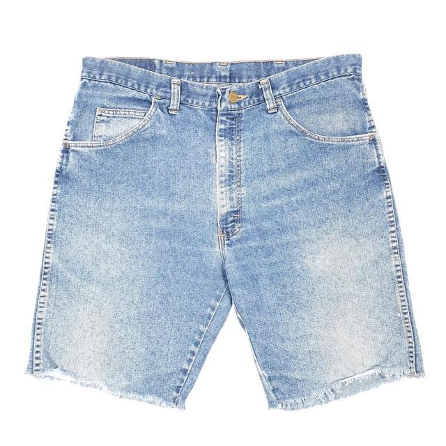 Wrangler Men's Shorts - Blue - 34" on Productcaster.