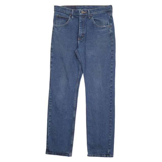 Wrangler Men's Straight leg Jeans - Blue - 30" on Productcaster.