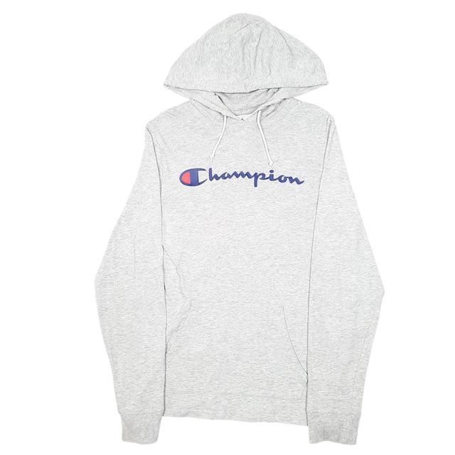 Champion Women's Hoodie - Grey - M on Productcaster.