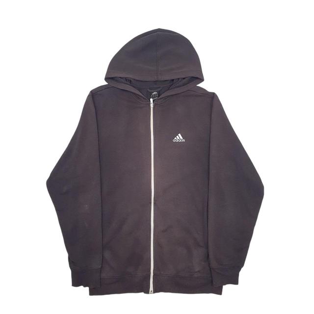 Adidas Men's Hoodie - Black - M on Productcaster.