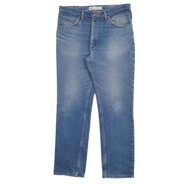 Lee Men's Straight leg Jeans - Blue/Navy - 36" on Productcaster.