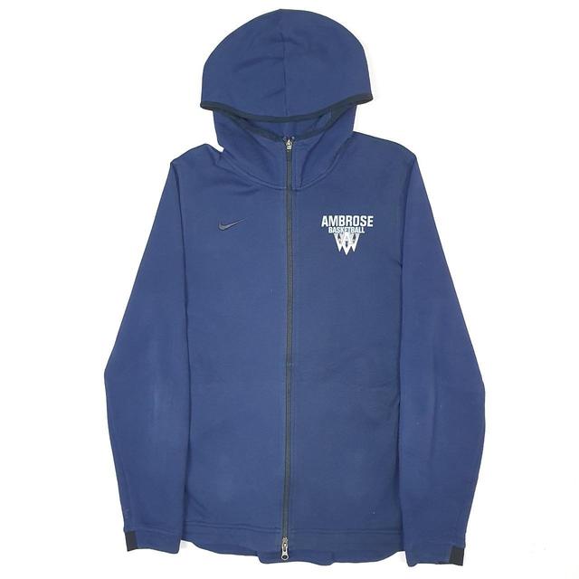 Nike Men's Hoodie - Navy - M on Productcaster.