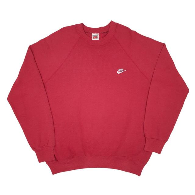 Nike Men's Jumper - Red - XL on Productcaster.