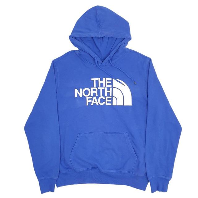 The North Face Men's Hoodie - Blue - M on Productcaster.