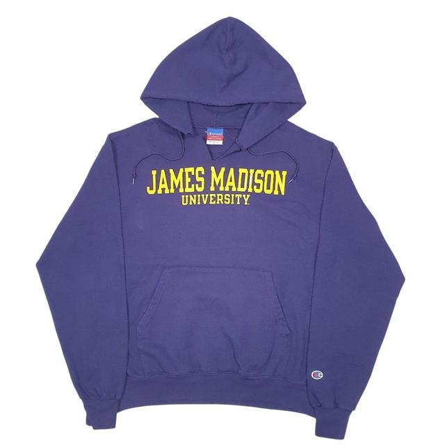 Champion Men's Hoodie - Purple - L on Productcaster.