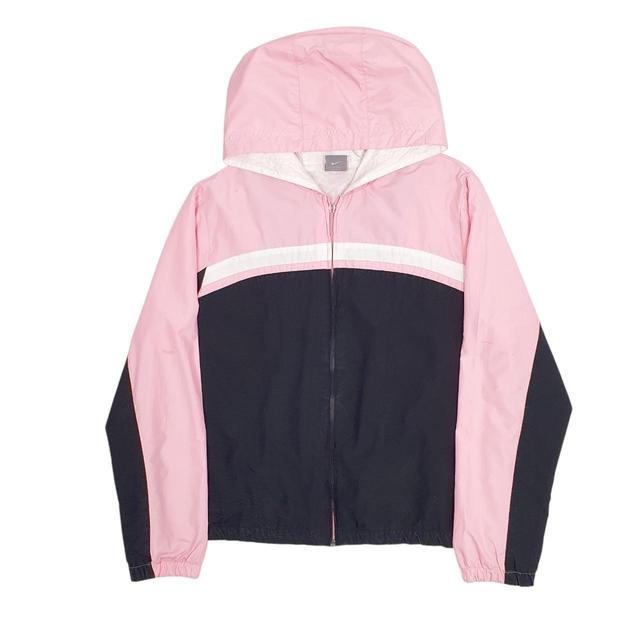 Nike Women's Lightweight Jacket - Black/Pink - L on Productcaster.