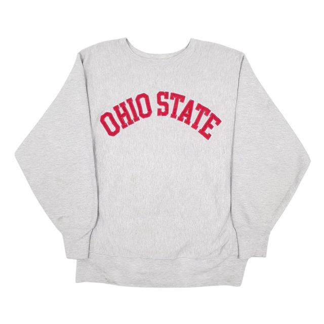 Champion Men's Jumper - Grey - XL on Productcaster.