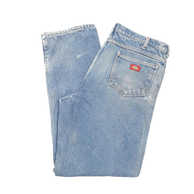 Dickies Men's Jeans - Blue - L on Productcaster.