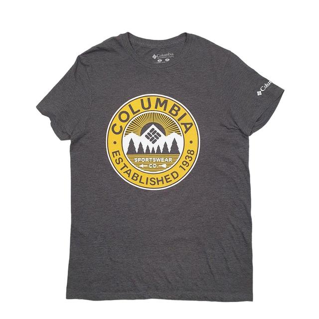 Columbia Sportswear Men's T-shirt - Grey - S on Productcaster.