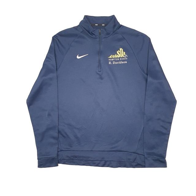 Nike Men's Jumper - Navy - S on Productcaster.