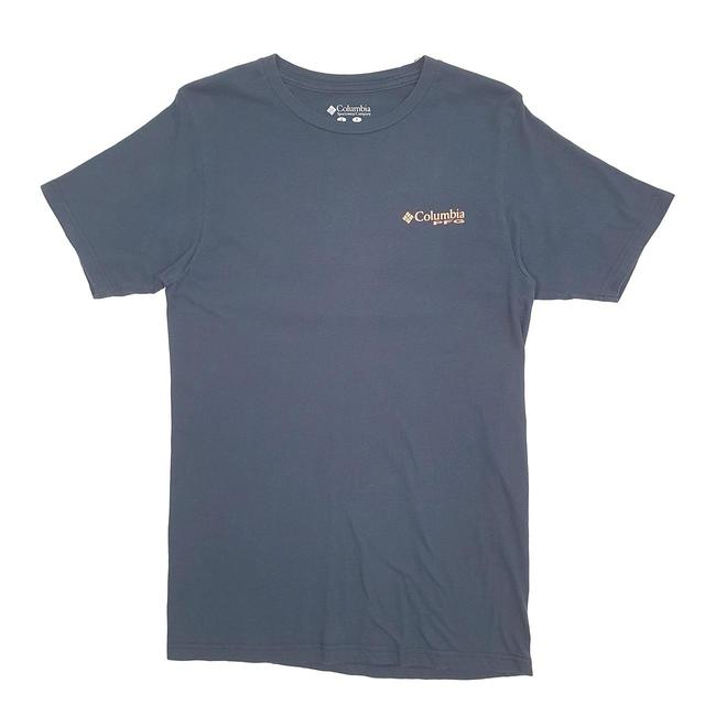 Columbia Sportswear Men's T-shirt - Navy - S on Productcaster.