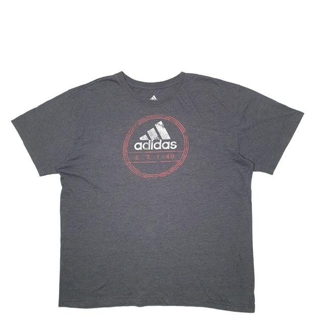 Adidas Men's T-shirt - Grey - XXL on Productcaster.