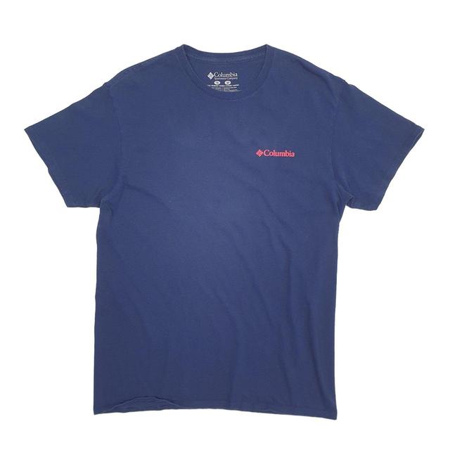 Columbia Sportswear Men's T-shirt - Navy - M on Productcaster.