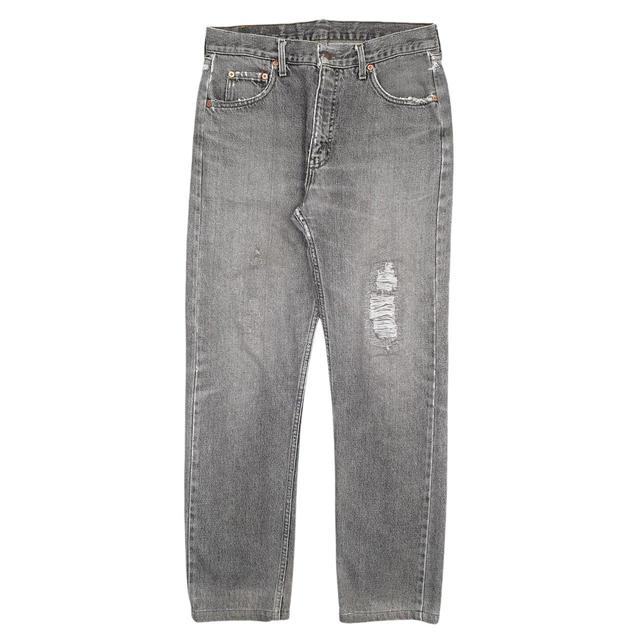 Levi's Men's Jeans - Grey/Orange - S on Productcaster.