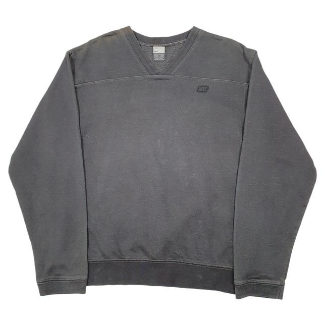 Nike Men's Jumper - Black/White - L on Productcaster.