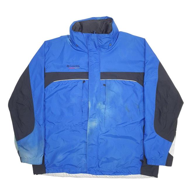 Men's Polyester Coat - Blue - XXL on Productcaster.