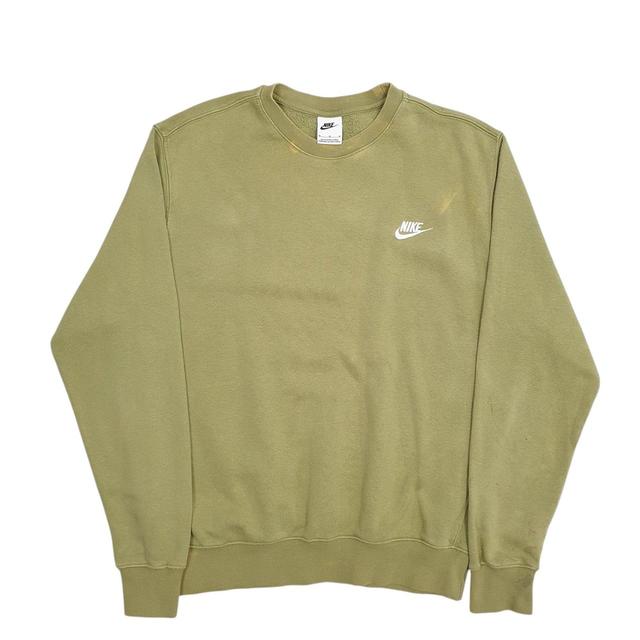 Nike Men's Jumper - Green - M on Productcaster.