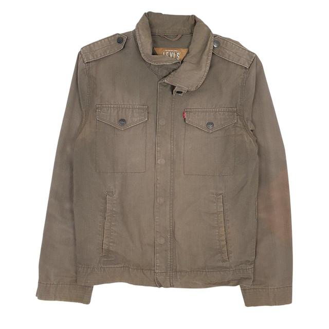 Levi's Men's Cotton Coat - Khaki - S on Productcaster.