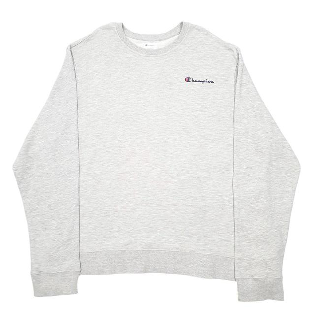 Champion Men's Jumper - Brown/Grey - XXL on Productcaster.