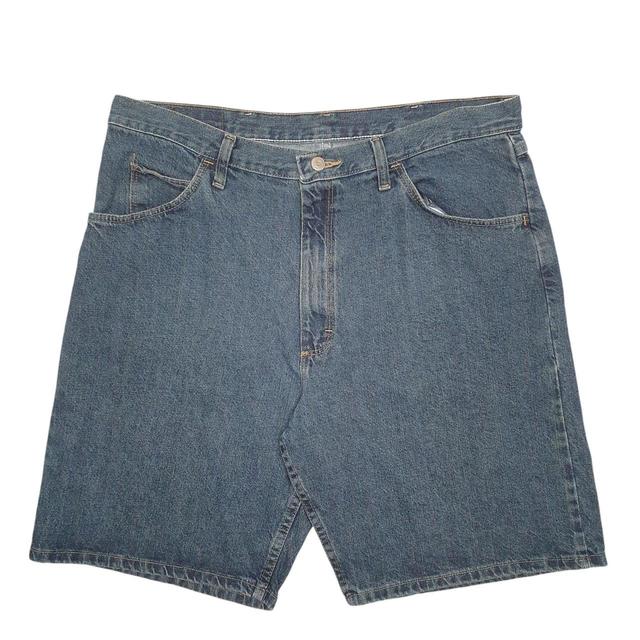 Wrangler Men's Shorts - Blue - 36" on Productcaster.