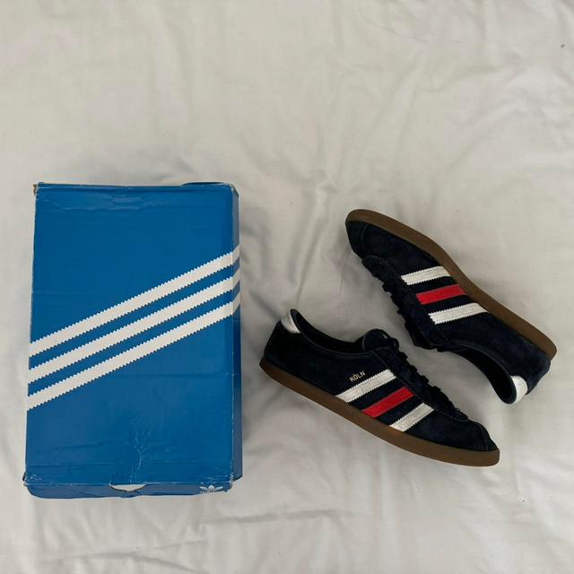 Adidas Originals Men's Trainers - Navy - UK 6 on Productcaster.