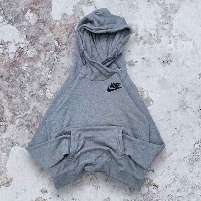 Nike Men's Hoodie - Grey - L on Productcaster.