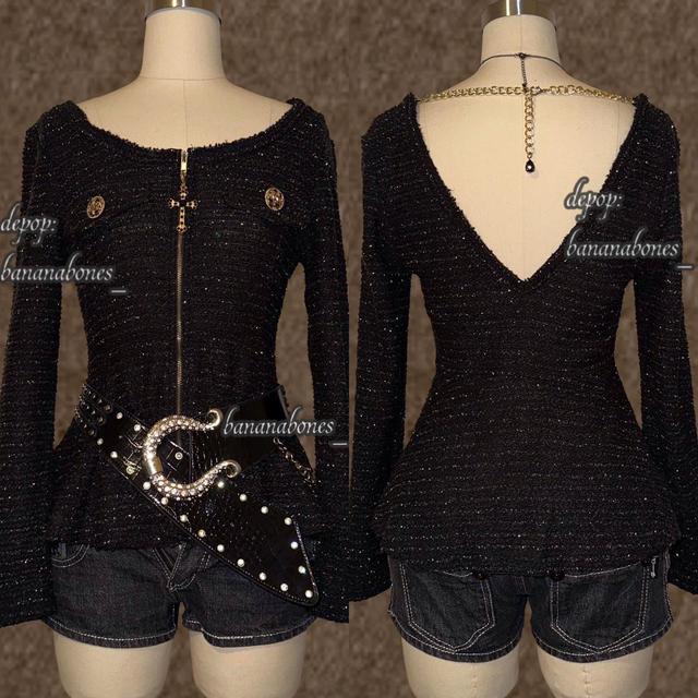 Vintage Women's Jumper - Black - One size on Productcaster.