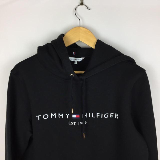 Tommy Hilfiger Women's Hoodie - White/Black - M on Productcaster.