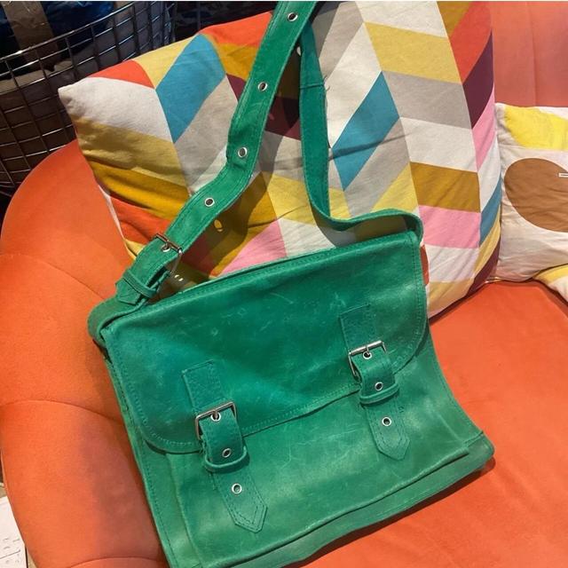 Vintage Women's Bag - Green on Productcaster.