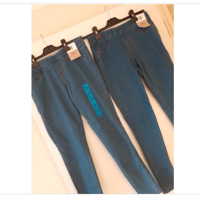 Primark Women's Slim Jeans - Blue - UK 10 on Productcaster.