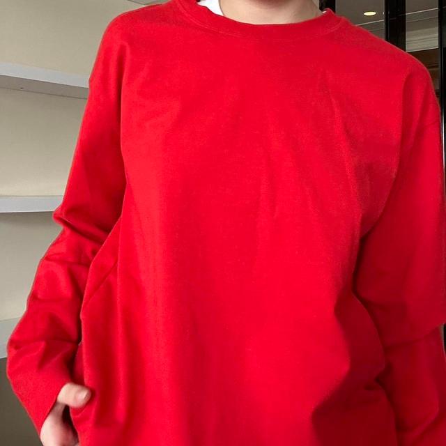 Zara Women's Jumper - Red - L on Productcaster.