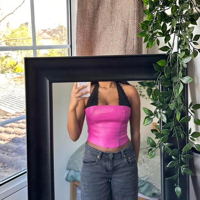 Motel Women's Crop top - Pink - XS on Productcaster.