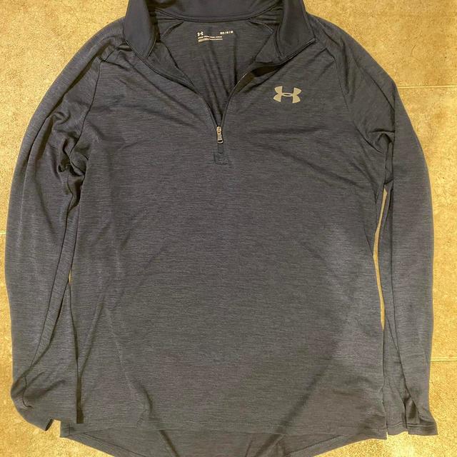 Under Armour Men's Sweatshirt - Navy - M on Productcaster.