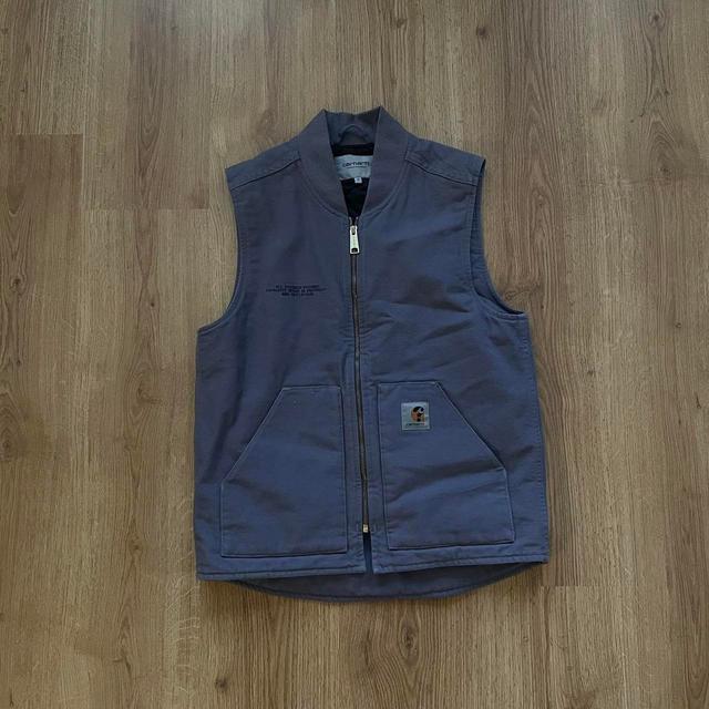 Carhartt WIP Women's Gilet - Purple - UK 8 on Productcaster.