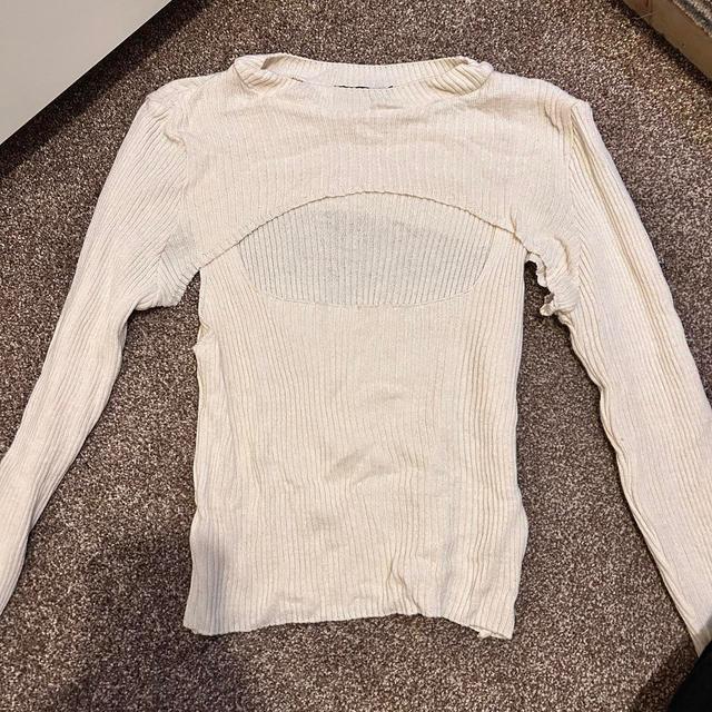 PrettyLittleThing Women's Jumper - Cream - 8 on Productcaster.