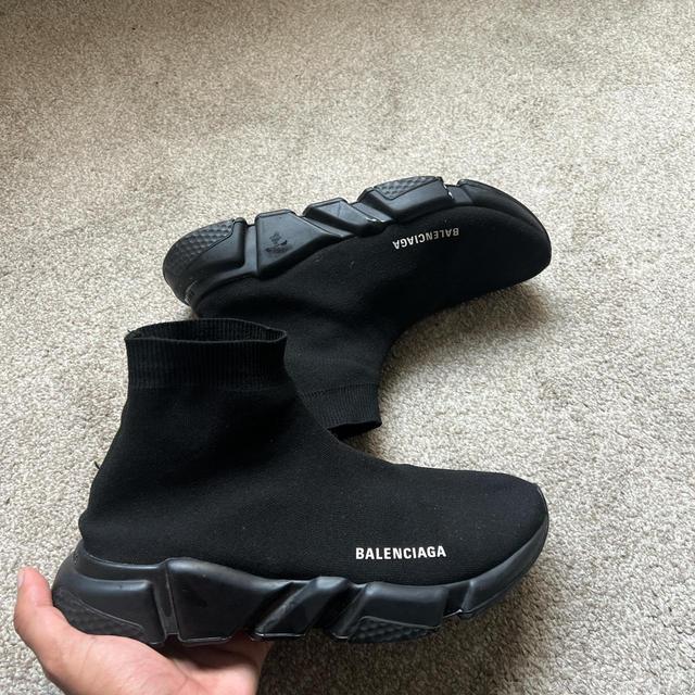 Balenciaga Men's Trainers - Black - UK 8 on Productcaster.