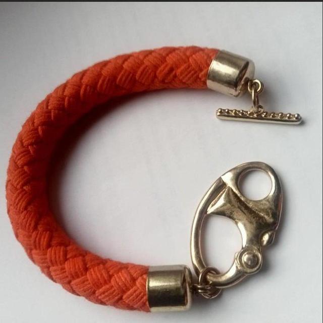 Preloved Women's Bracelet - Orange on Productcaster.