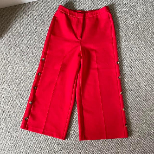 F&F Women's Trousers - Red - UK 10 on Productcaster.