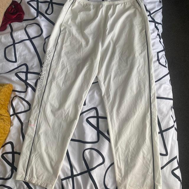 Deadstock Men's Sweatpants - White - S on Productcaster.