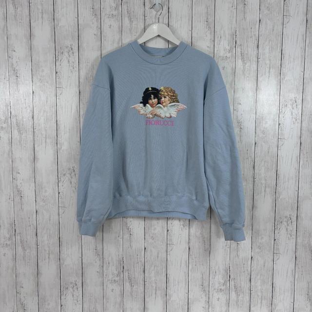 Fiorucci Women's Sweatshirt - Blue - S on Productcaster.