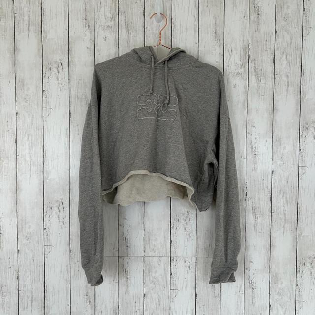 Ganni Women's Hoodie - Grey - S on Productcaster.