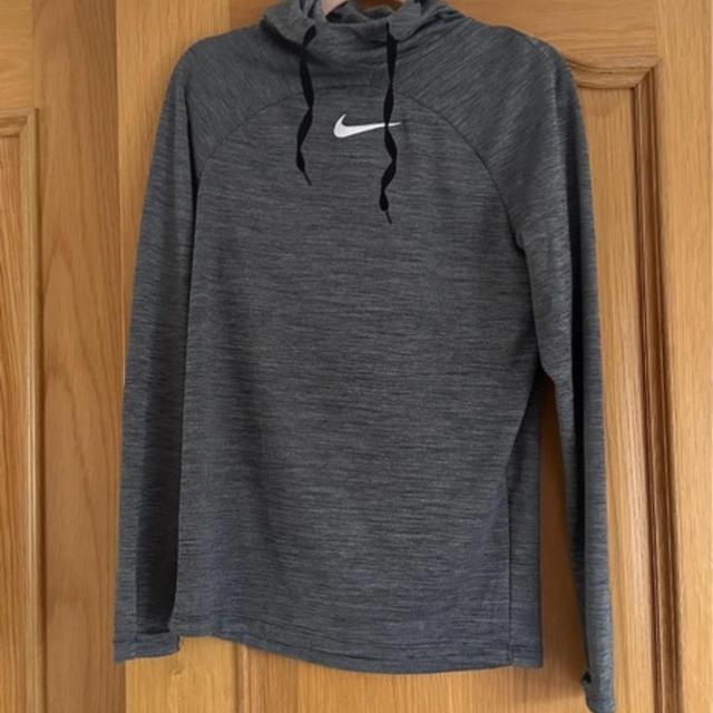 Nike Women's Hoodie - Grey - 10 on Productcaster.