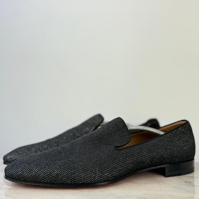 Christian Louboutin Men's Loafers - Black - UK 10 on Productcaster.