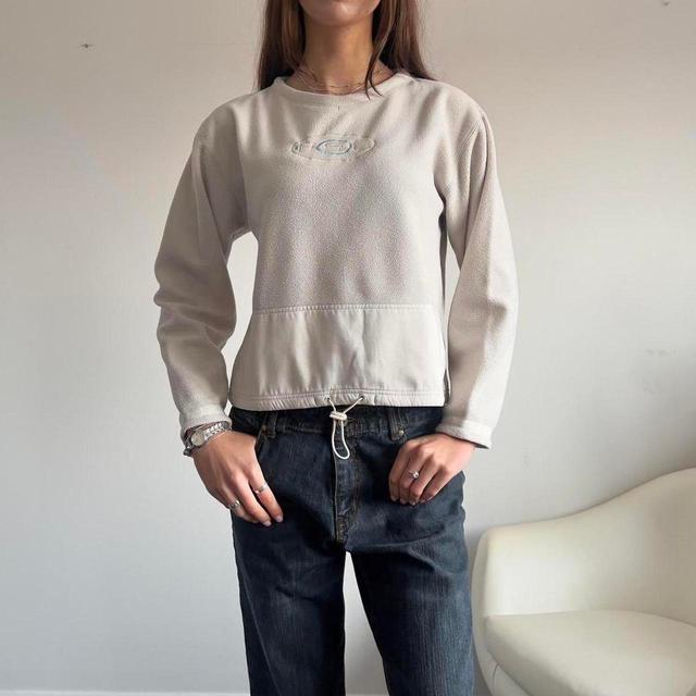 Vintage Women's Jumper - Blue - M on Productcaster.