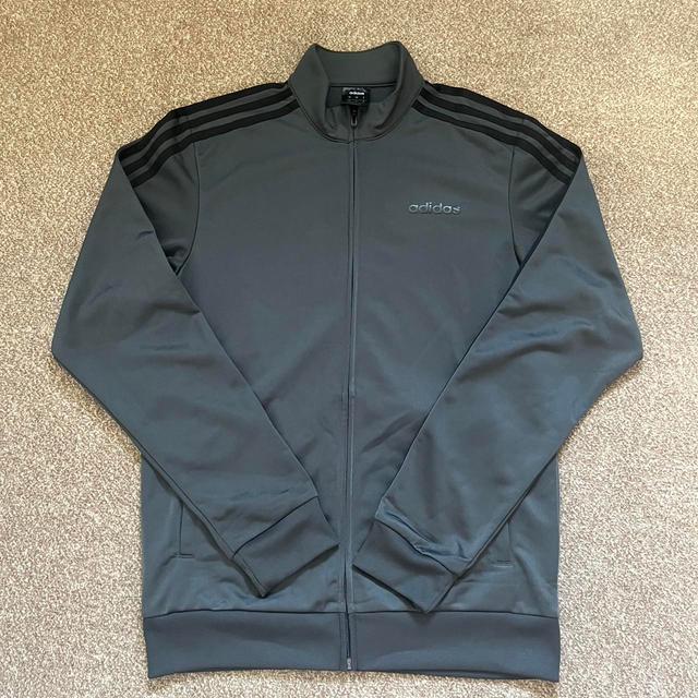 Adidas Men's Jacket - Grey/Black - S on Productcaster.